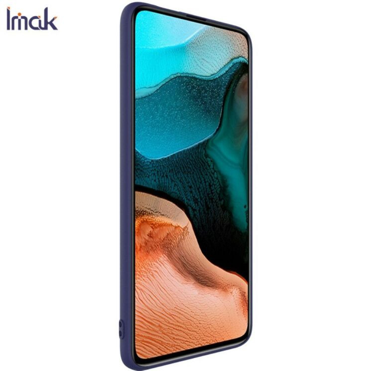 Силиконовый (TPU) чехол IMAK UC-1 Series для Xiaomi Poco F2 Pro / Redmi K30 Pro - Blue: фото 4 из 8