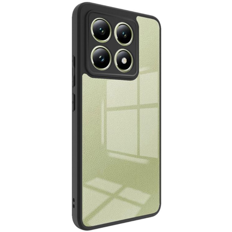 Силиконовый (TPU) чехол IMAK UX-9A Series для Xiaomi 14T - Black: фото 2 из 8