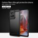 Силиконовый (TPU) чехол MOFI Carbon Fiber для Motorola Moto G75 - Black (367838B). Фото 3 из 11