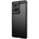 Силиконовый (TPU) чехол MOFI Carbon Fiber для Motorola Moto G75 - Black (367838B). Фото 2 из 11