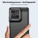 Силиконовый (TPU) чехол MOFI Carbon Fiber для Motorola Moto G75 - Black (367838B). Фото 8 из 11