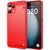 Силіконовий (TPU) чохол UniCase Carbon для Nothing Phone (3a) Lite - Red: фото 1 з 8