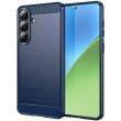 Силиконовый (TPU) чехол UniCase Carbon для Samsung Galaxy S26 Plus - Blue (404313L)