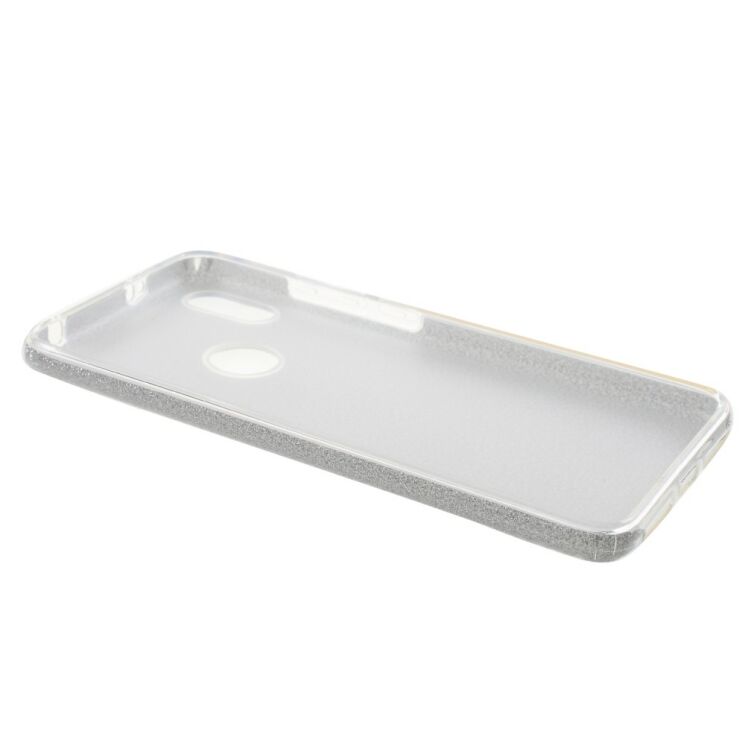 Силиконовый (TPU) чехол UniCase Glitter Cover для Xiaomi Redmi S2 - Silver: фото 3 из 4