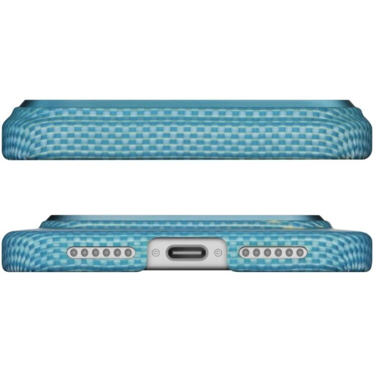 Ультратонкий чехол Pitaka Ultra-Slim Case для iPhone 17 Pro Max (KI1708AG) - Lucid Blue: фото 3 из 11