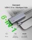 USB HUB Belkin 6 in 1 Multiport Dock (AVC008BTSGY) - Grey (896400H). Фото 9 из 14