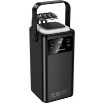 Внешний аккумулятор BOROFONE BJ65B 22.5W + PD20W (80000mAh) - Black: фото 1 из 9