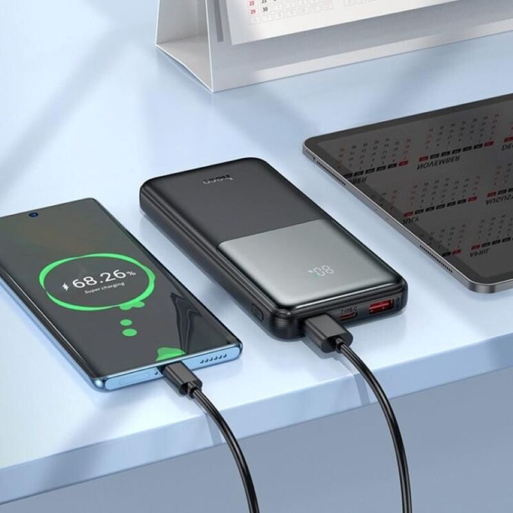 Внешний аккумулятор Hoco J136 22.5W + PD20W (10000mAh) - Black: фото 7 из 7
