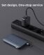 Внешний аккумулятор Voltme V-Power Combo Kit 22.5W (10000mAh) + кабель Type-C - Deep Blue (995789DB). Фото 3 из 5