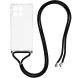 Захисний чохол UniCase AirBag with Strap для Motorola Moto G86 - Transparent (383328T). Фото 1 из 3
