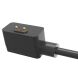 Зарядное устройство Deexe Charging Dock Cable для Xiaomi Mi Band 7 Pro - Black (301605B). Фото 8 из 10
