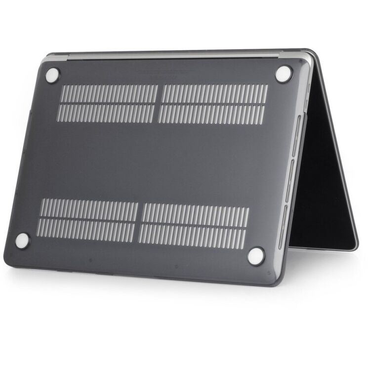 Защитная накладка Deexe Protective Case для Apple MacBook Pro 14 (2021/2023/2024) - Black: фото 5 из 5