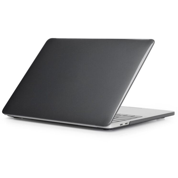 Защитная накладка Deexe Protective Case для Apple MacBook Pro 14 (2021/2023/2024) - Black: фото 1 из 5