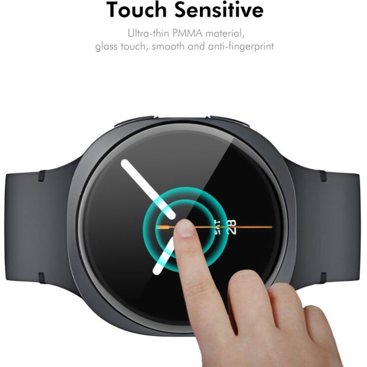 Захисна плівка ENKAY 3D Curved Film для Samsung Galaxy Watch 8 (44mm) - Black: фото 4 з 7