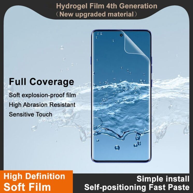 Защитная пленка IMAK Hydrogel Clear Film для Motorola Edge 60 / Edge 60 Pro / Edge 60 Fusion: фото 4 из 12