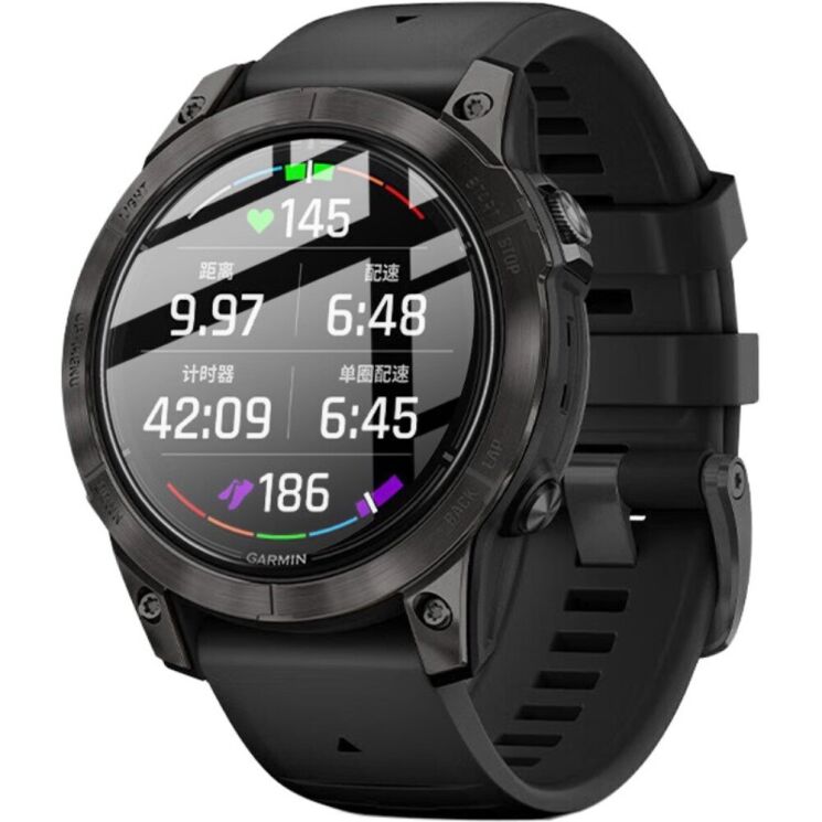 Захисна плівка IMAK Watch Film для Garmin Epix Pro (Gen 2) 47mm - Black: фото 3 з 9