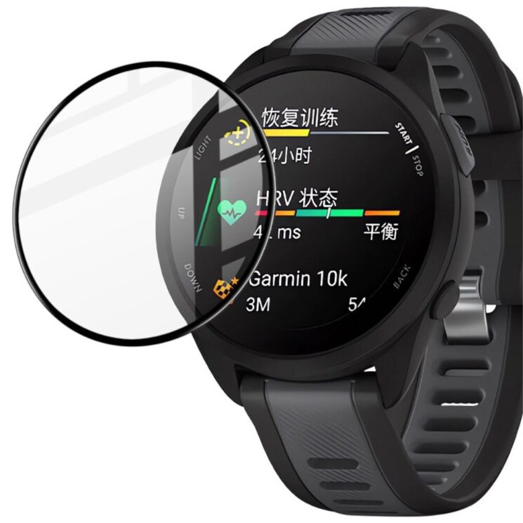 Захисна плівка IMAK Watch Film для Garmin Forerunner 165 - Black: фото 3 з 6