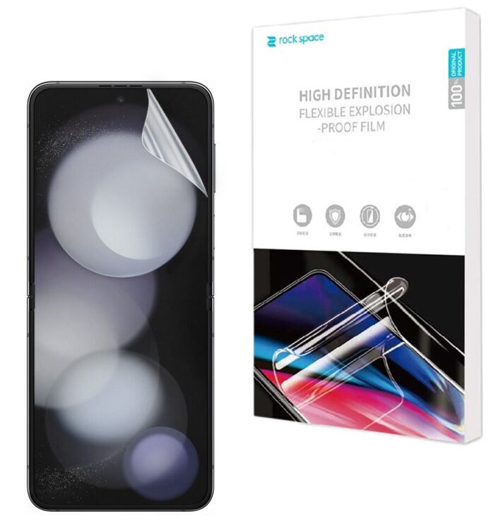 Защитная пленка на экран RockSpace Explosion-Proof SuperClear для Samsung Galaxy Flip 5: фото 1 из 10