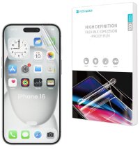 Защитная пленка на экран RockSpace SuperClear для Apple iPhone 16: фото 1 из 10