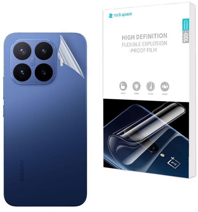 Захисна плівка на задню панель RockSpace Explosion-Proof SuperClear для Xiaomi 17T Pro: фото 1 з 9