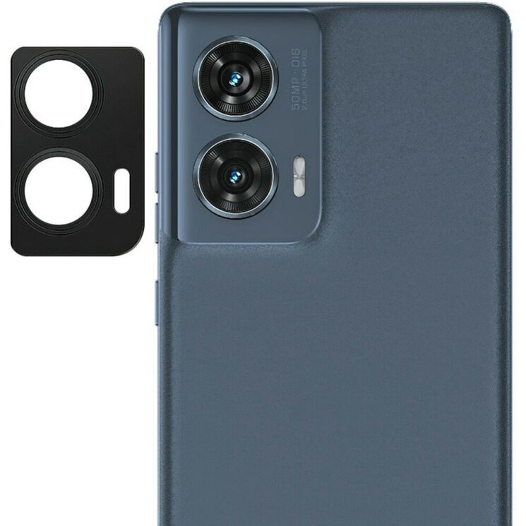 Защитная рамка IMAK Camera Styling для Motorola Edge 50 Fusion - Black: фото 1 из 9