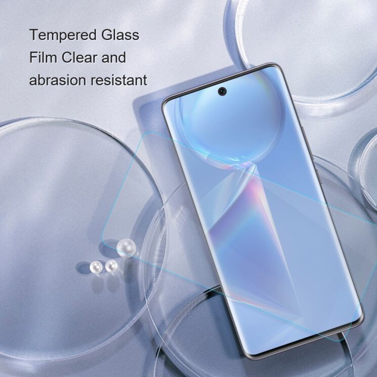 Захисне скло AMORUS Ultra Clear для Honor X8a - Transparent: фото 5 з 9