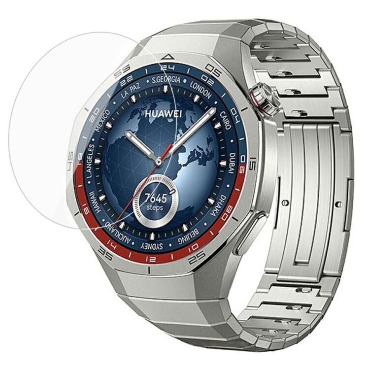 Защитное стекло Deexe Crystal Glass для Huawei Watch GT 5 Pro (42mm): фото 1 из 2