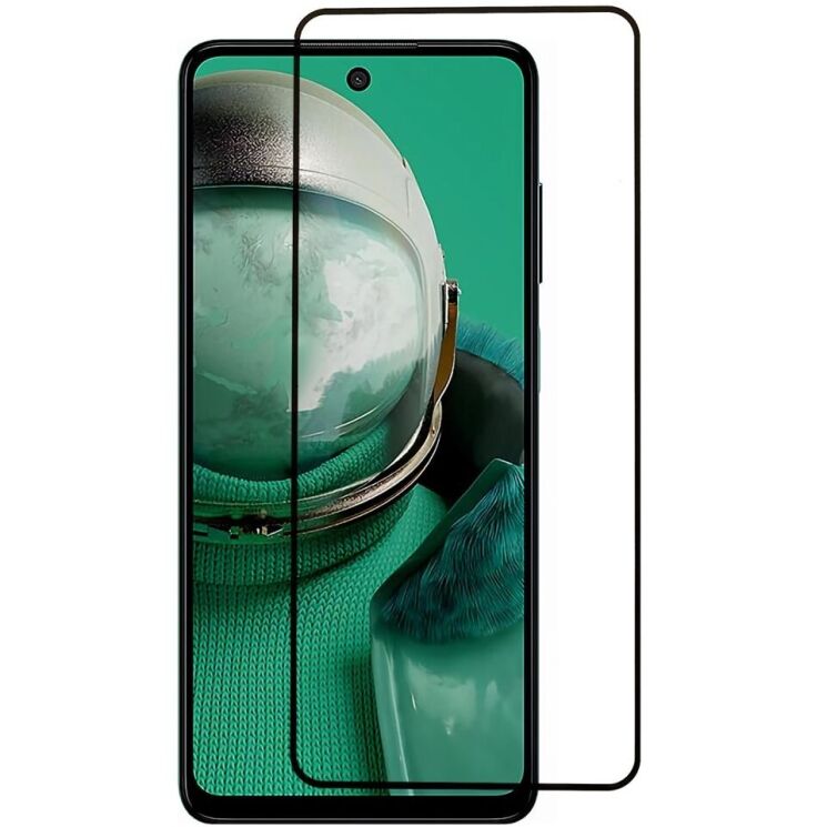 Захисне скло Deexe Full Glue Coverage для HMD Pulse / Pulse Pro / Pulse Plus - Black: фото 1 з 9