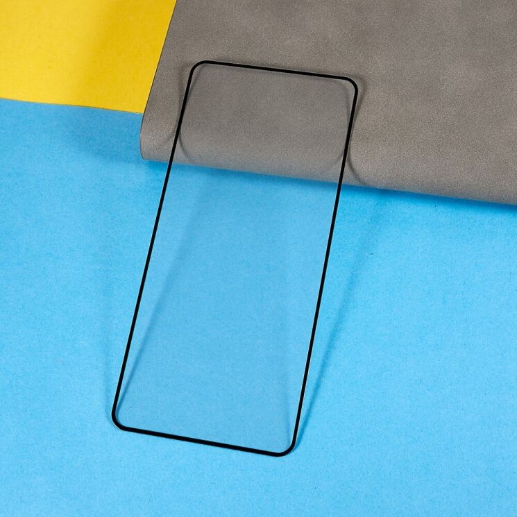 Защитное стекло Deexe Full Glue Coverage для Motorola Moto G23 - Black: фото 2 из 6