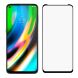 Защитное стекло Deexe Full Glue Coverage для Motorola Moto G9 Plus - Black (250423B). Фото 2 из 7
