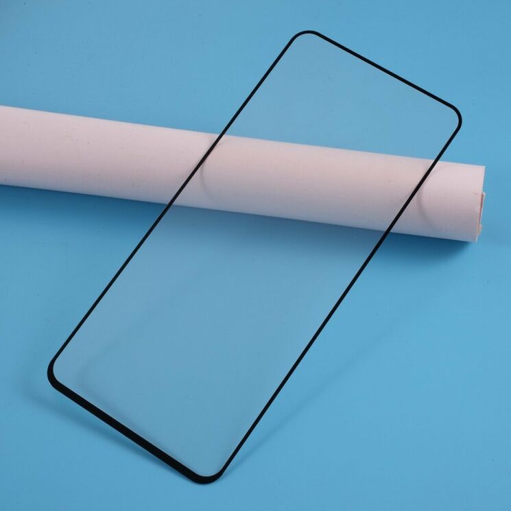 Захисне скло Deexe Full Glue Coverage для Samsung Galaxy A51 (А515) - Black: фото 5 з 6