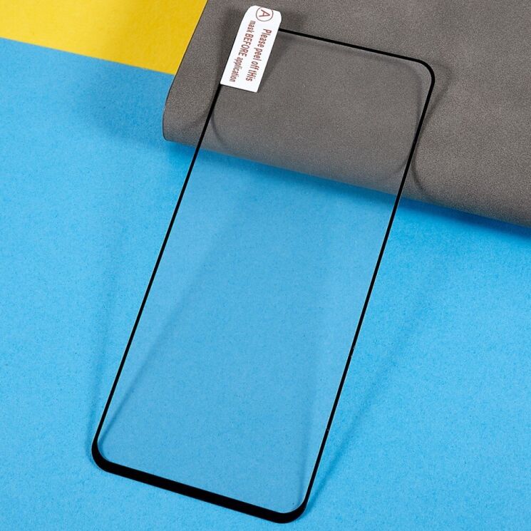 Захисне скло Deexe Full Glue Coverage для Xiaomi Poco X4 GT - Black: фото 4 з 9
