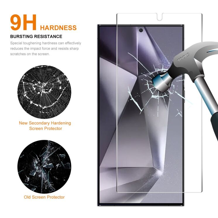 Захисне скло HAT PRINCE 0.26mm для Samsung Galaxy S26 Ultra: фото 2 з 8