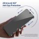 Защитное стекло HAT PRINCE Anti-Spy для Samsung Galaxy A15 (A155) - Black (344859B). Фото 3 из 8