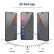 Защитное стекло HAT PRINCE Anti-Spy для Samsung Galaxy A15 (A155) - Black (344859B). Фото 5 из 8