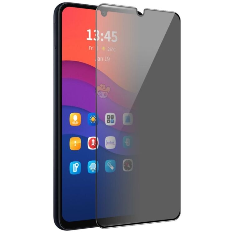 Защитное стекло HAT PRINCE Anti-Spy для Samsung Galaxy A15 (A155) - Black: фото 1 из 8