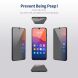 Защитное стекло HAT PRINCE Anti-Spy для Samsung Galaxy A15 (A155) - Black (344859B). Фото 2 из 8