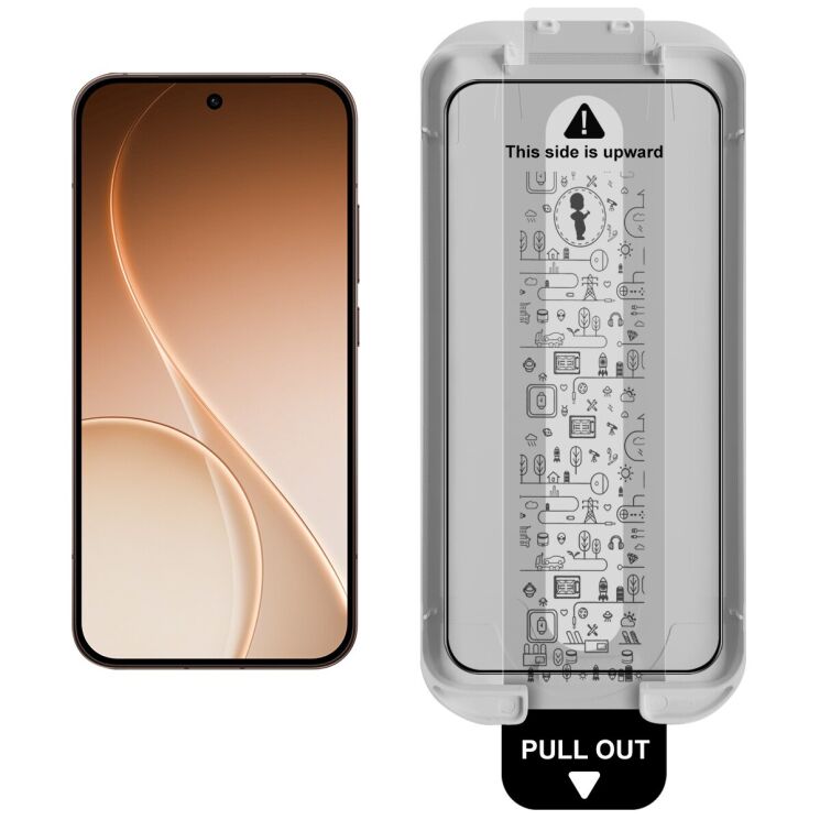 Защитное стекло IMAK Easy Install Full Glue для OPPO Reno 15 Pro - Black: фото 2 из 9