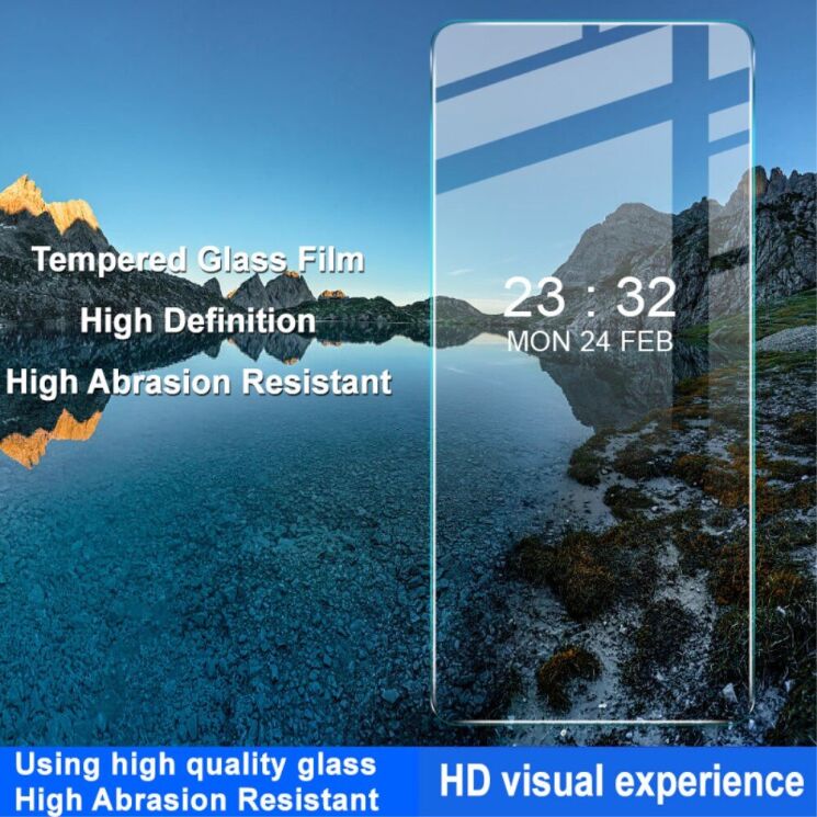 Защитное стекло IMAK H Screen Guard для Motorola Moto G84 - Transparent: фото 5 из 12