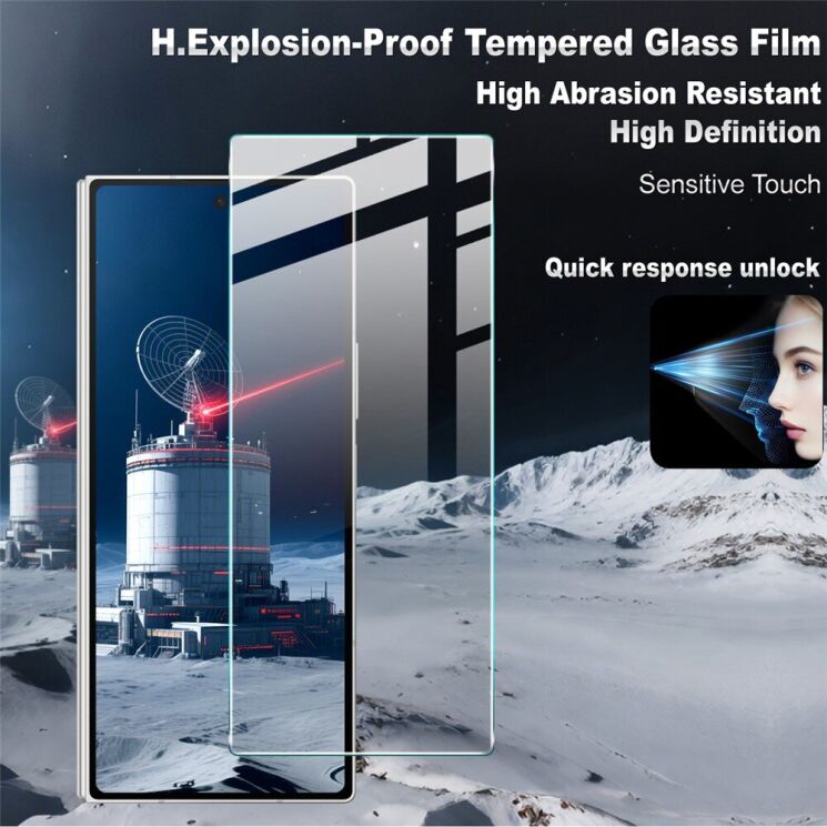 Защитное стекло IMAK H Screen Guard для Samsung Galaxy Fold 7: фото 3 из 9