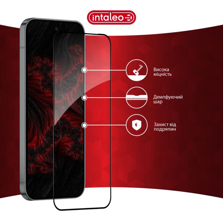 Защитное стекло Intaleo Full Glue для Google Pixel 10 Pro XL - Black: фото 5 из 8