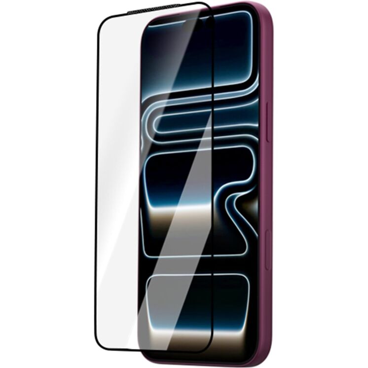 Захисне скло LEREACH Tempered Glass Full Screen Protector для iPhone 18 Pro / 17 Pro - Black: фото 3 з 12