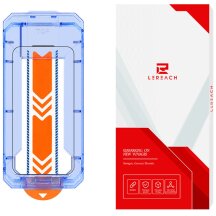 Захисне скло LEREACH Tempered Glass Full Screen Protector для iPhone 18 Pro / 17 Pro - Black: фото 1 з 12
