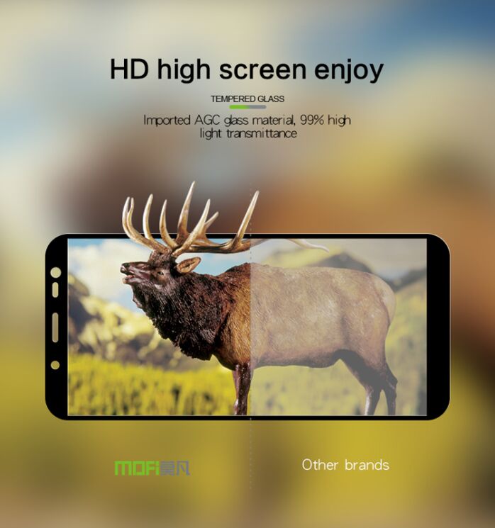 Защитное стекло MOFI 9H Full Cover Glass для Samsung Galaxy J6 2018 (J600): фото 10 из 11