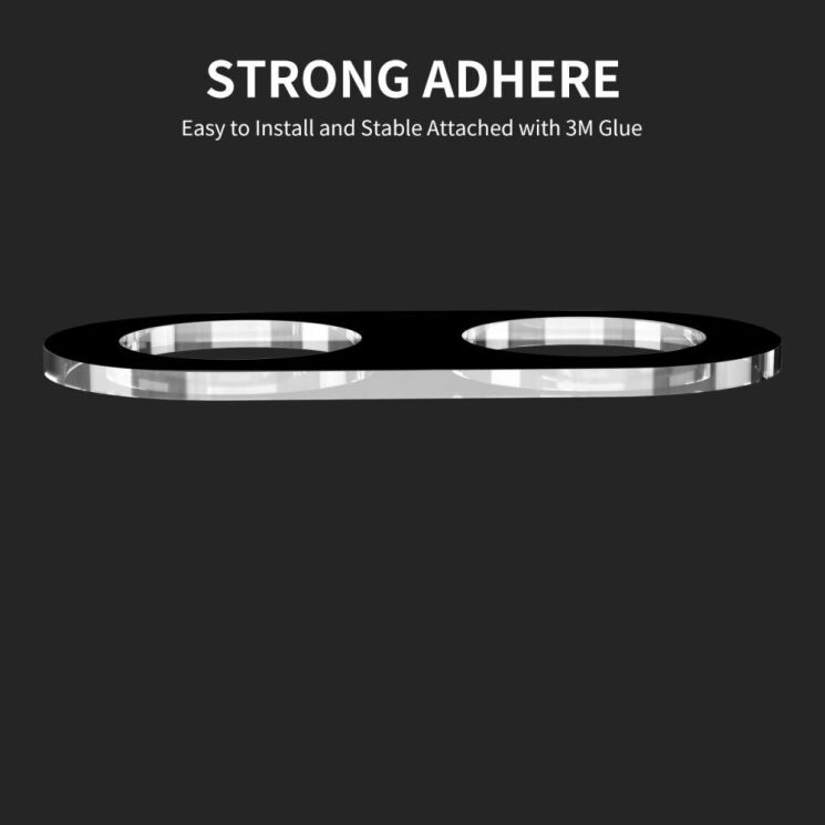 Защитное стекло на камеру ENKAY 9H Lens Protector для Samsung Galaxy Flip 5 - Black: фото 4 из 9