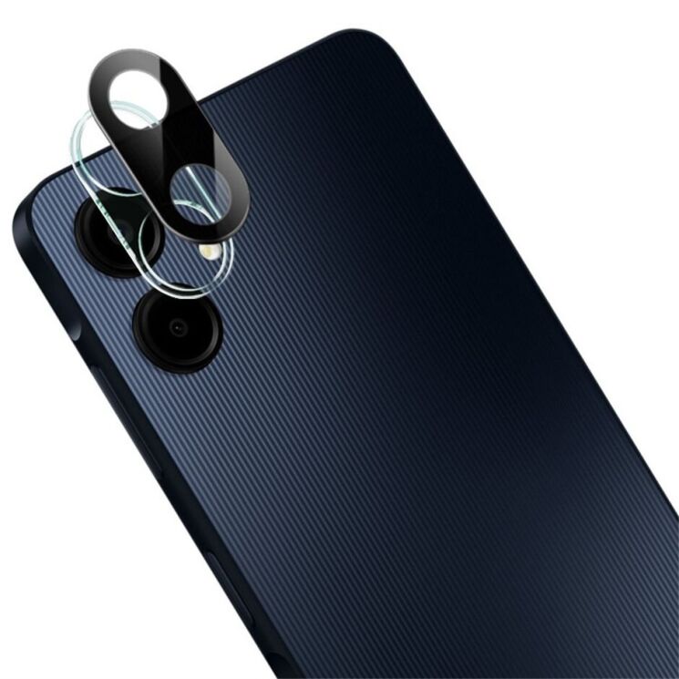 Защитное стекло на камеру IMAK Black Glass Lens для Samsung Galaxy A06 (A065) - Black: фото 1 из 7