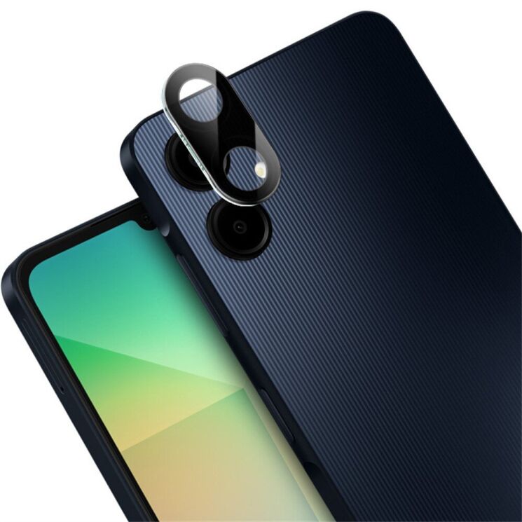 Защитное стекло на камеру IMAK Black Glass Lens для Samsung Galaxy A06 (A065) - Black: фото 2 из 7