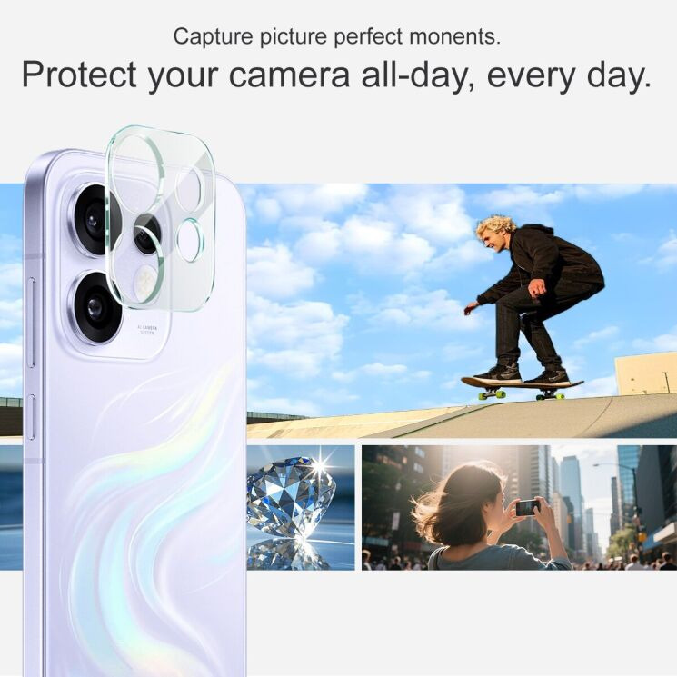 Захисне скло на камеру IMAK Integrated Lens Protector для OPPO Reno 16 (413221) Захисне скло на камеру IMAK Integrated Lens Protector для OPPO Reno 16: фото 6 з 8