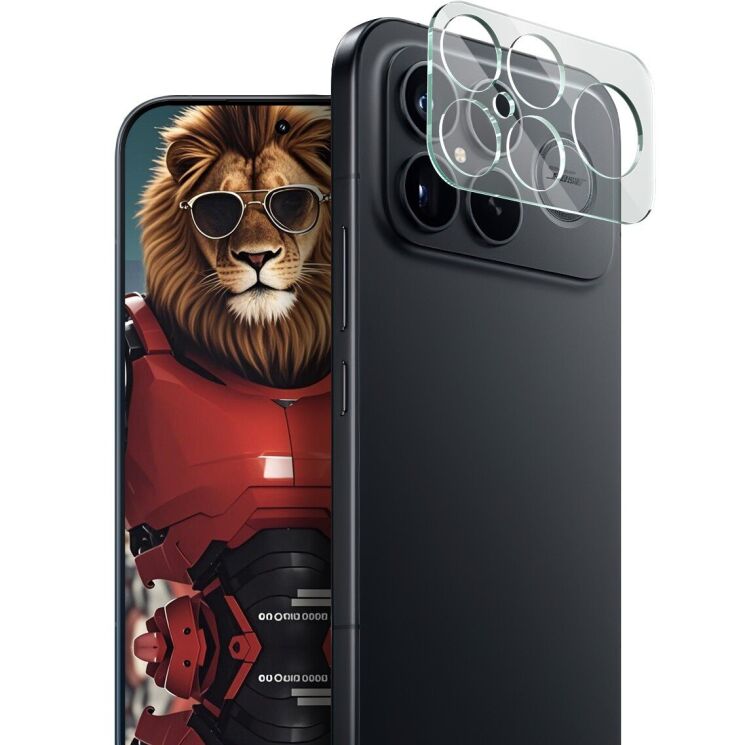 Защитное стекло на камеру IMAK Integrated Lens Protector для Xiaomi Poco F8 Ultra: фото 1 из 7