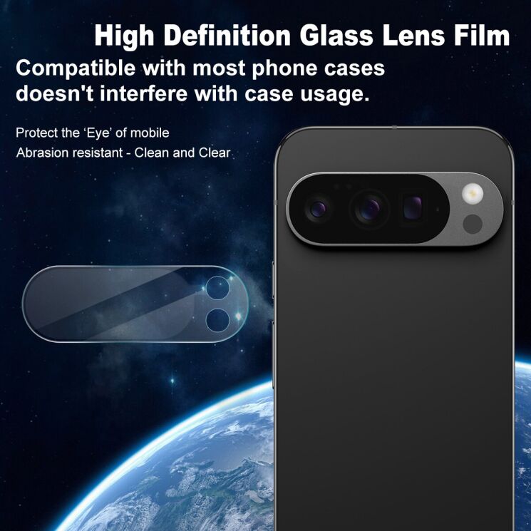 Захисне скло на камеру IMAK Lens Protector для Google Pixel 10 Pro XL: фото 2 з 7
